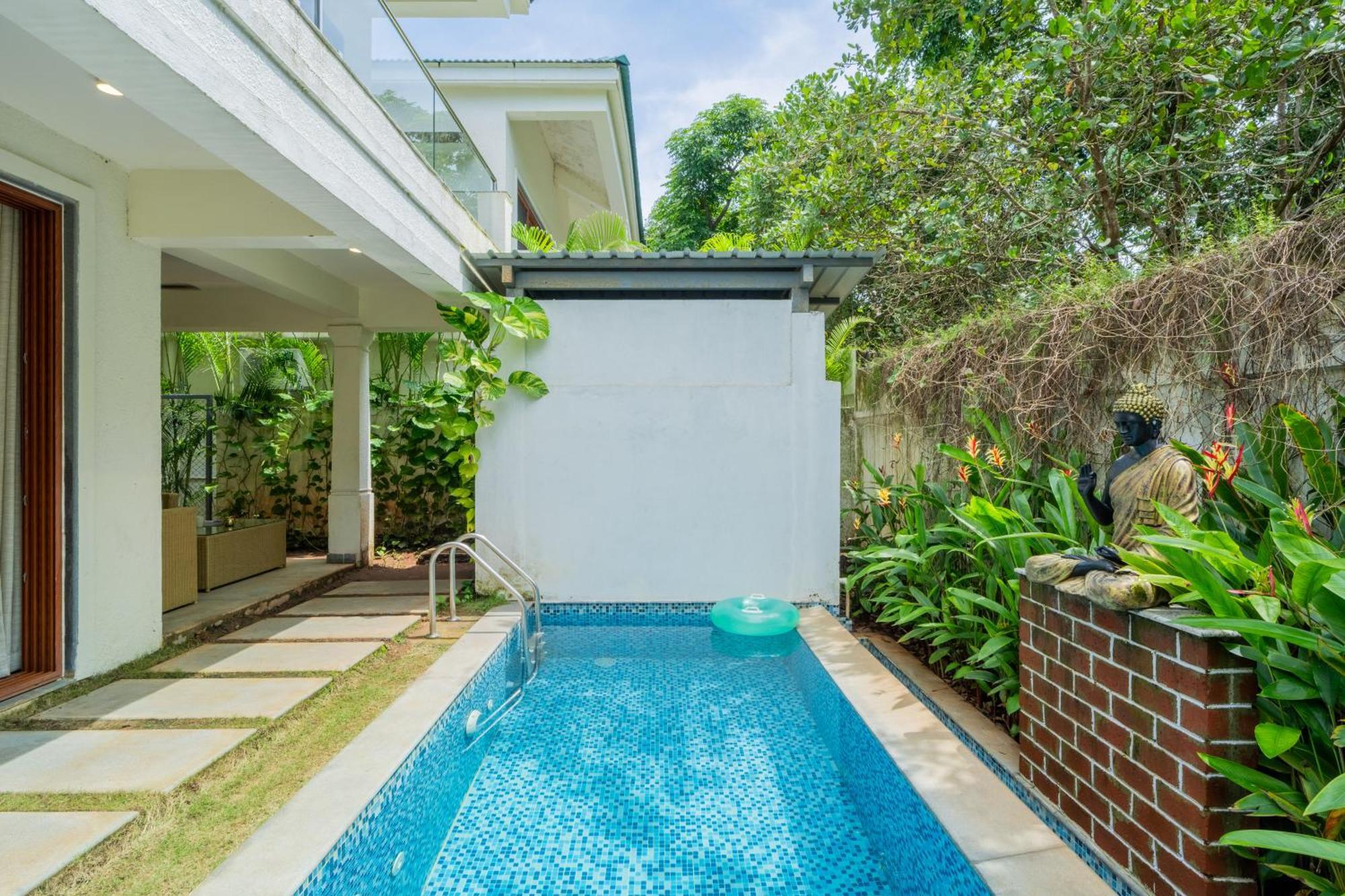 Elivaas 3 Bhk Pvt Pool & Bar - Villa Valerie Oxel Dış mekan fotoğraf