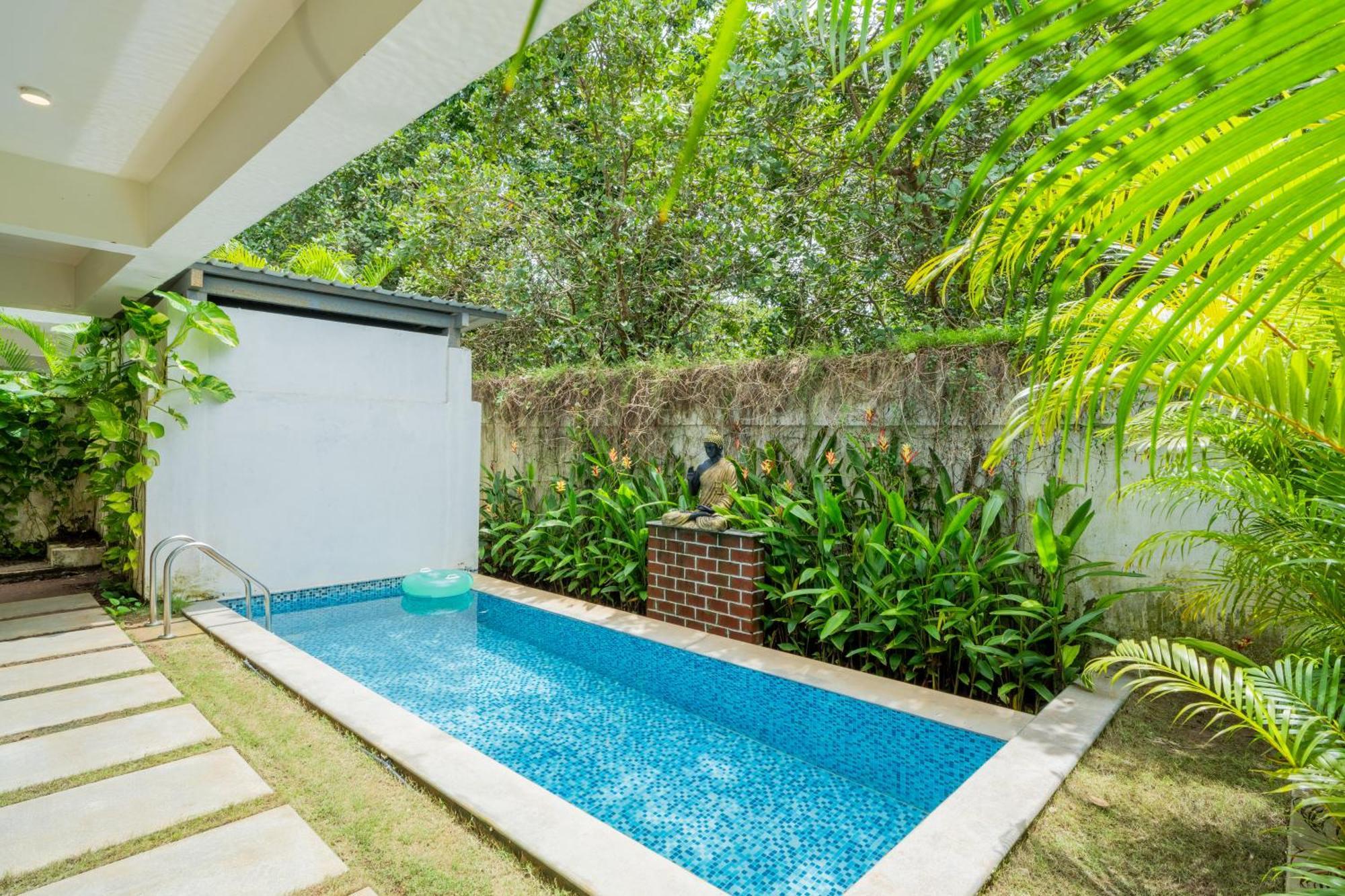 Elivaas 3 Bhk Pvt Pool & Bar - Villa Valerie Oxel Dış mekan fotoğraf