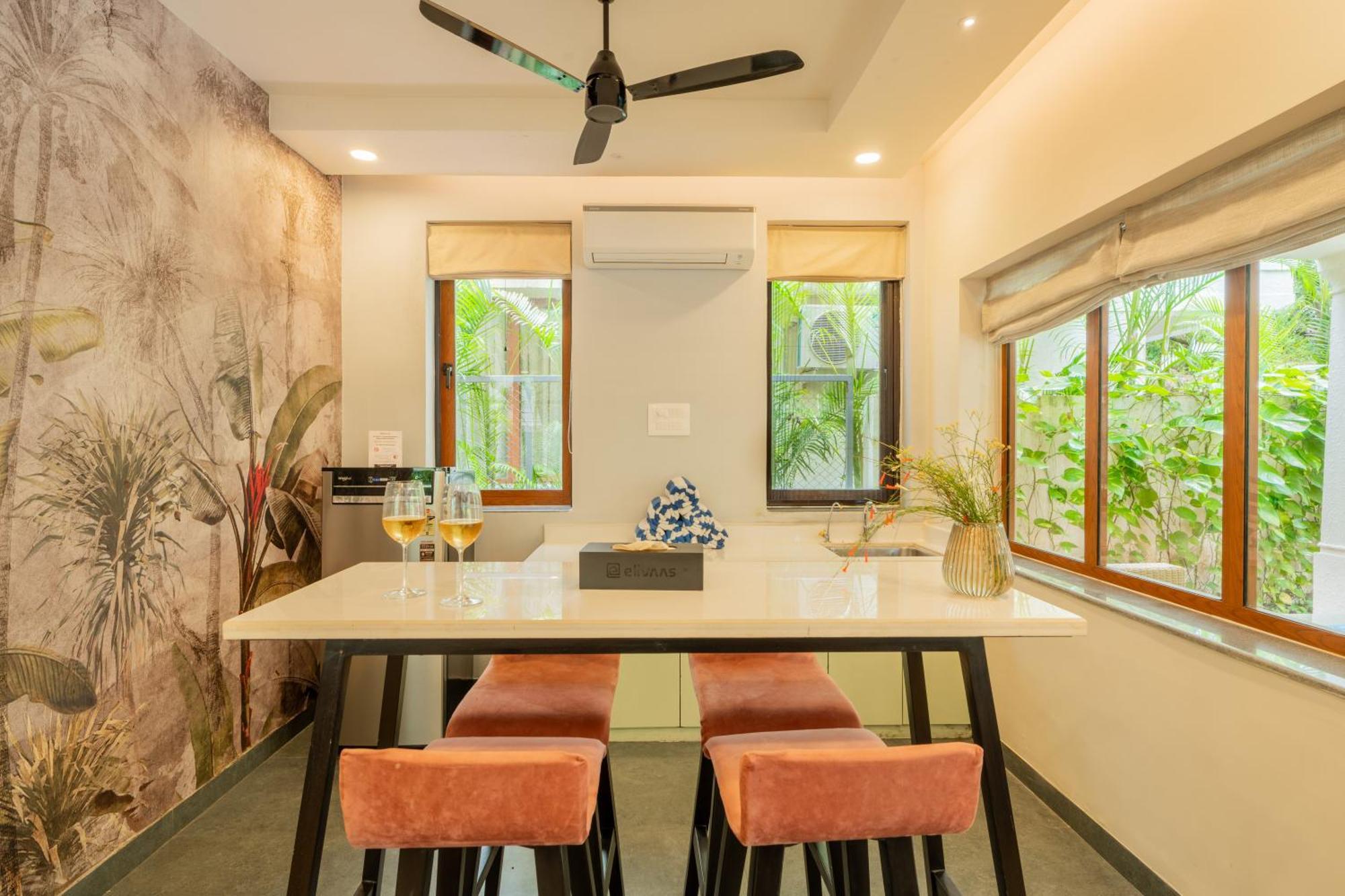 Elivaas 3 Bhk Pvt Pool & Bar - Villa Valerie Oxel Dış mekan fotoğraf