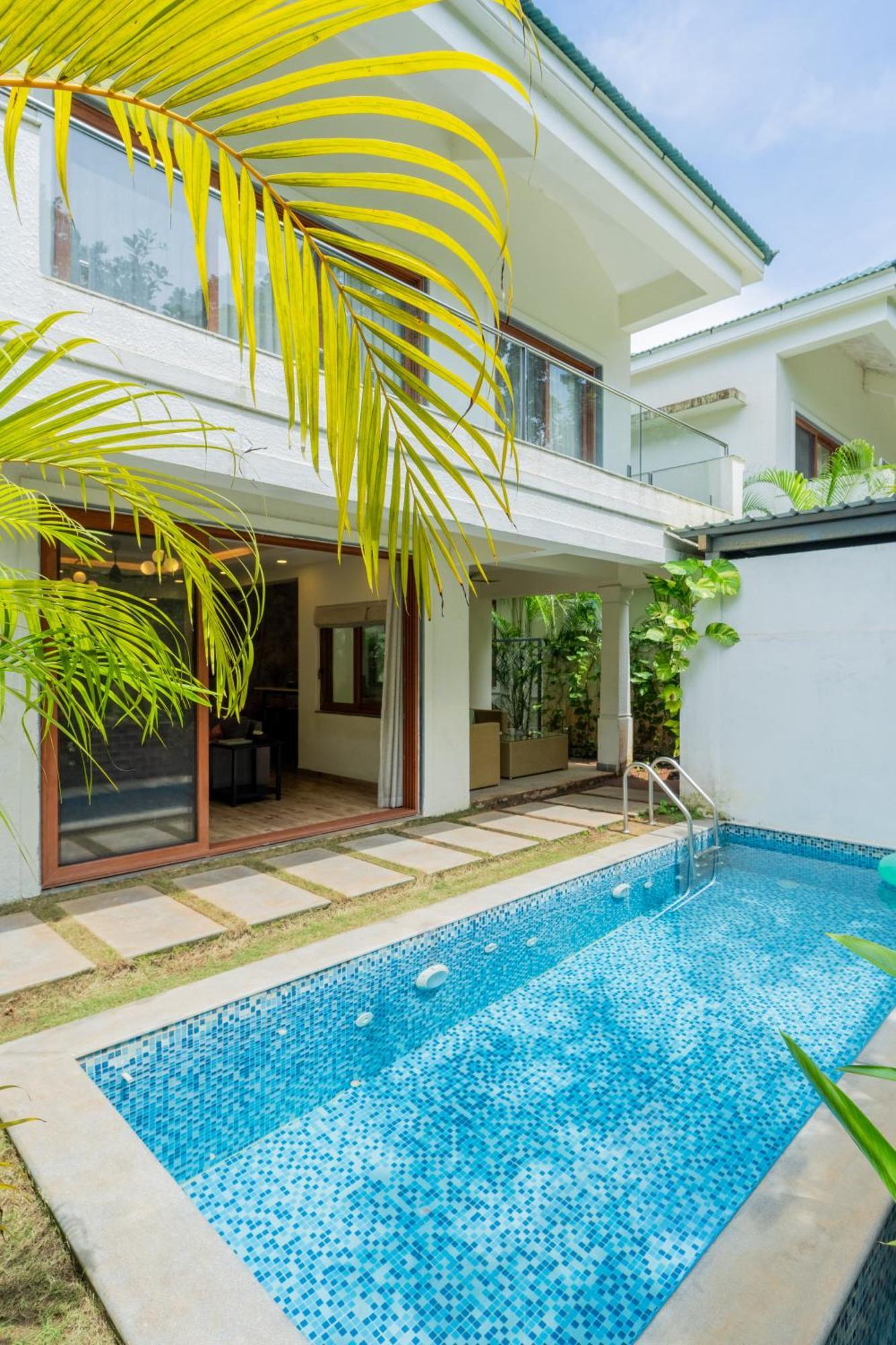 Elivaas 3 Bhk Pvt Pool & Bar - Villa Valerie Oxel Dış mekan fotoğraf