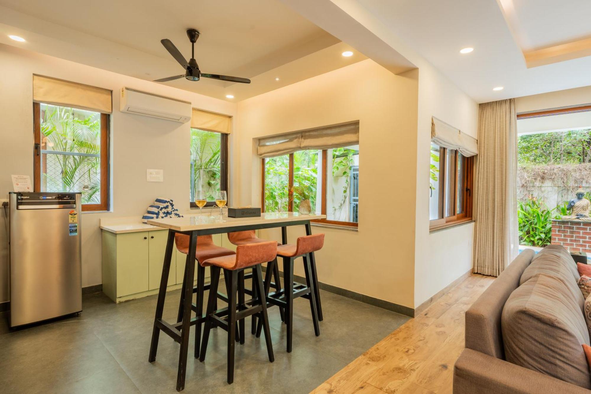 Elivaas 3 Bhk Pvt Pool & Bar - Villa Valerie Oxel Dış mekan fotoğraf