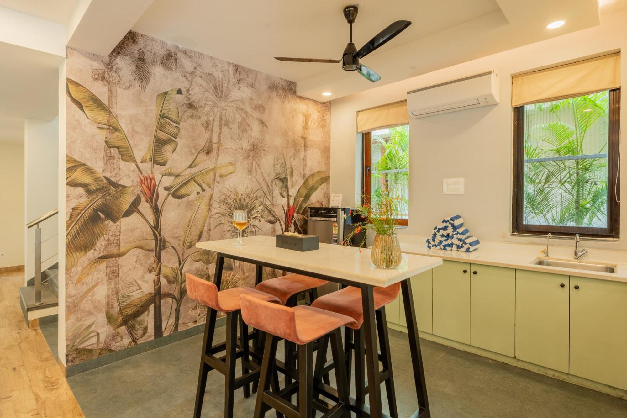 Elivaas 3 Bhk Pvt Pool & Bar - Villa Valerie Oxel Dış mekan fotoğraf