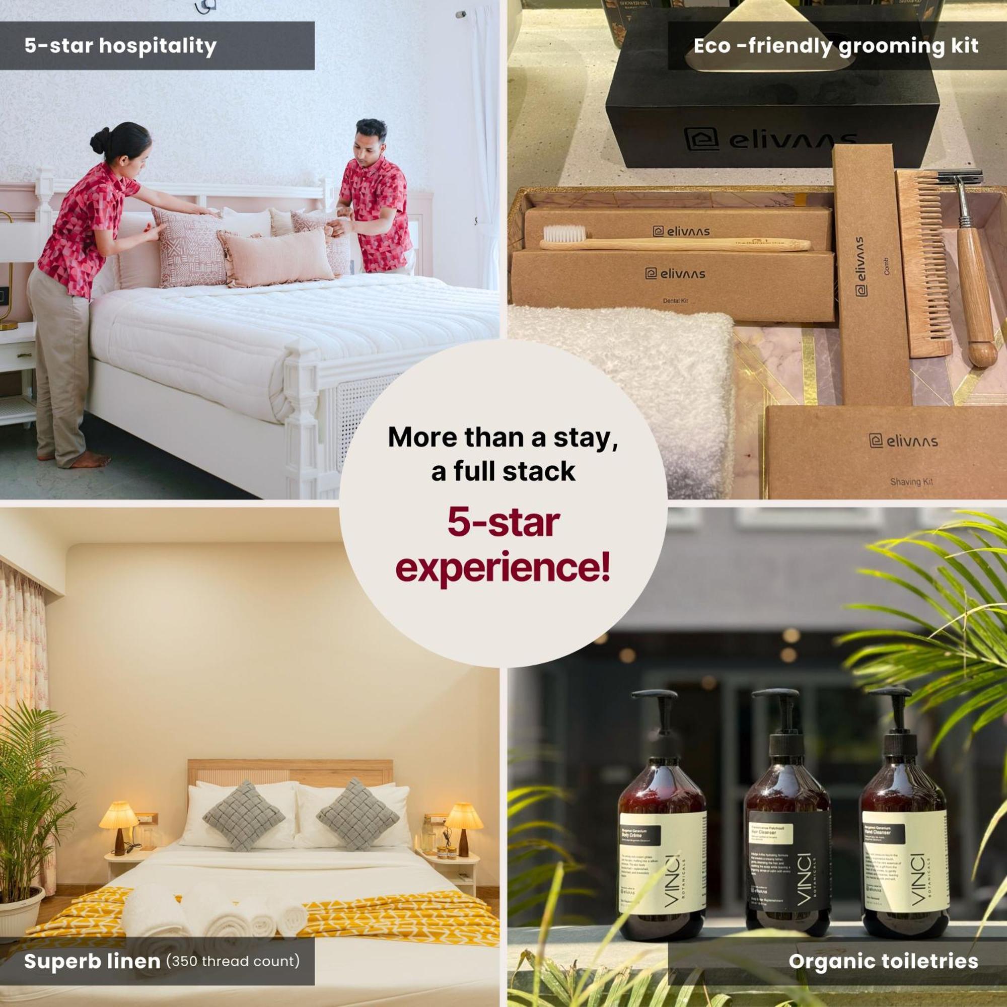 Elivaas 3 Bhk Pvt Pool & Bar - Villa Valerie Oxel Dış mekan fotoğraf
